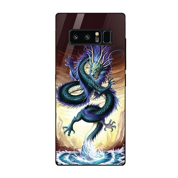 Dragon Tempered Glass Phone Case for Samsung Galaxy Note 8