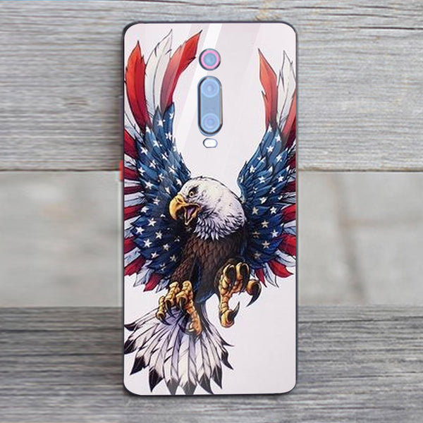 Eagle Tempered Glass Phone Case for Xiaomi Redmi K20 Pro