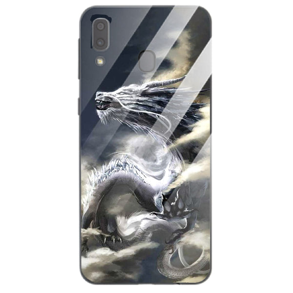 Dragon Tempered Glass Phone Case for Samsung Galaxy M20