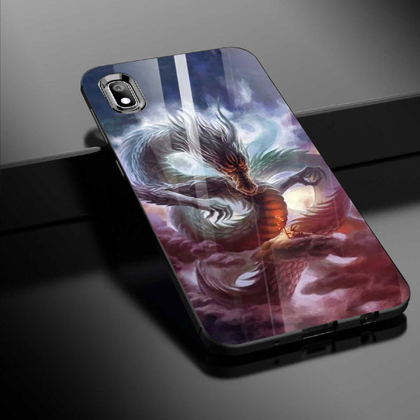 Dragon Tempered Glass Phone Case for Samsung Galaxy A10