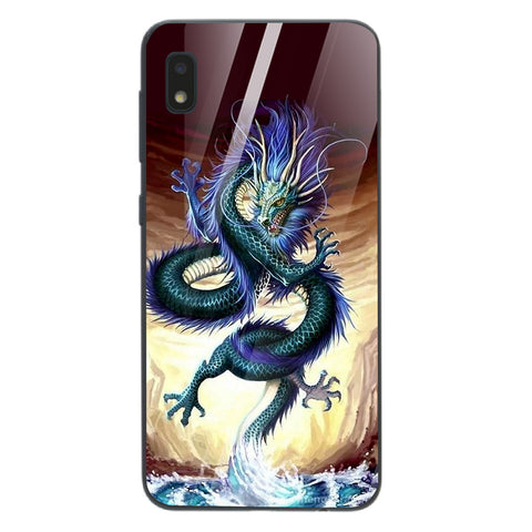 Dragon Tempered Glass Phone Case for Samsung Galaxy A10