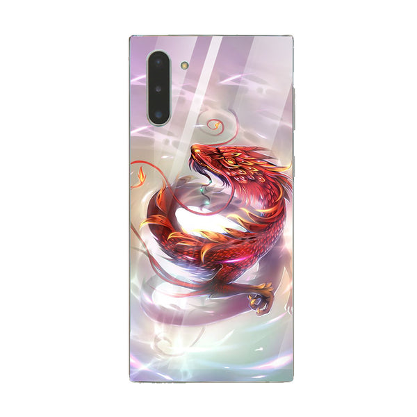 Dragon Tempered Glass Phone Case for Samsung Galaxy Note 10