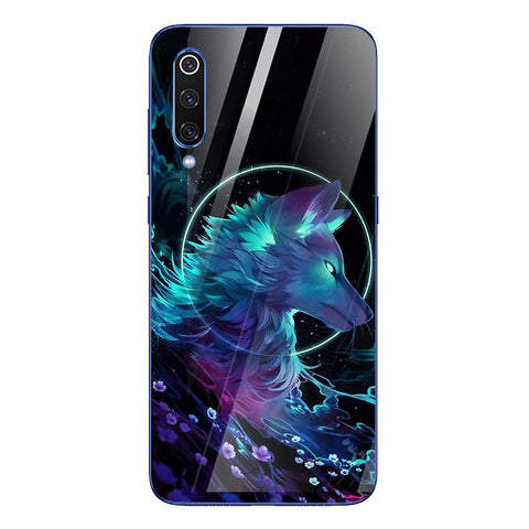 Wolf Eyes Tempered Glass Phone Case for Xiaomi Mi 9 SE
