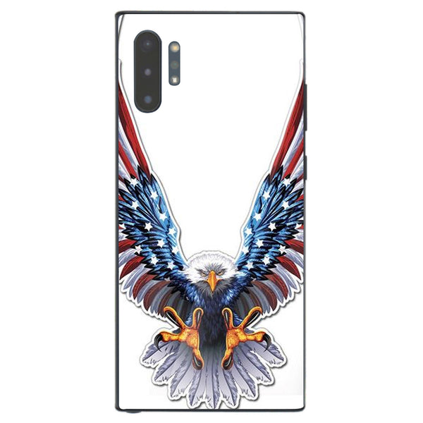 Eagle Tempered Glass Phone Case for Samsung Galaxy Note 10 Plus