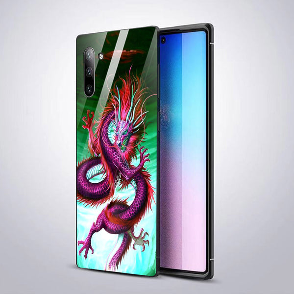 Dragon Tempered Glass Phone Case for Samsung Galaxy Note 10