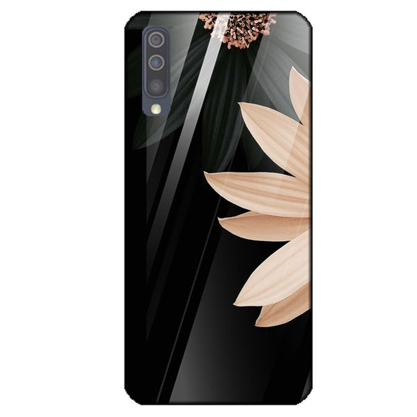 Beautiful Flowers Tempered Glass Phone Case for Samsung Galaxy A50S