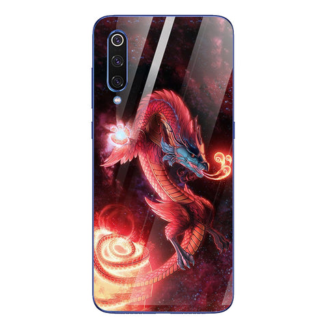 Dragon Tempered Glass Phone Case for Xiaomi Mi 9 SE