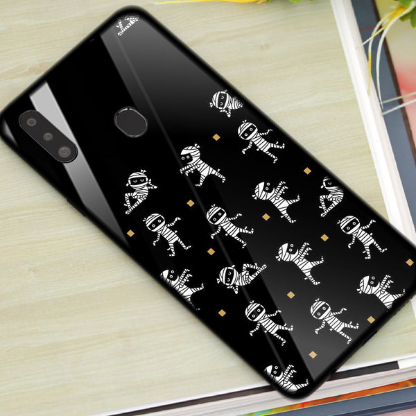 Halloween Skull Tempered Glass Phone Case for Samsung