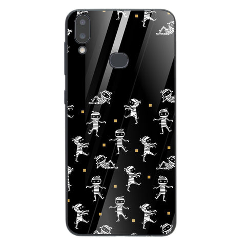 Halloween Skull Tempered Glass Phone Case for Samsung Galaxy A10S