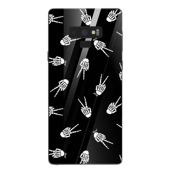 Halloween Skull Tempered Glass Phone Case for Samsung Galaxy Note 9