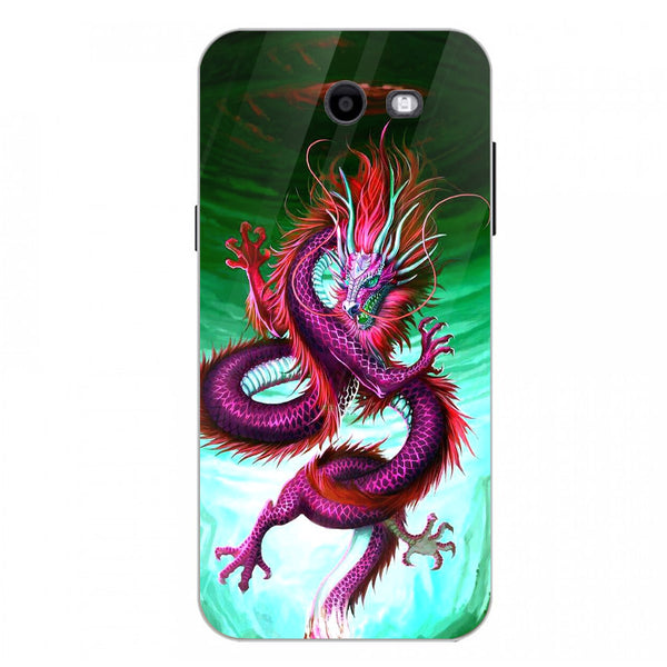 Dragon Tempered Glass Phone Case for Samsung Galaxy J3 Prime