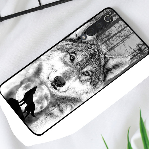 Wolf Eyes Tempered Glass Phone Case for Xiaomi Mi 9 SE