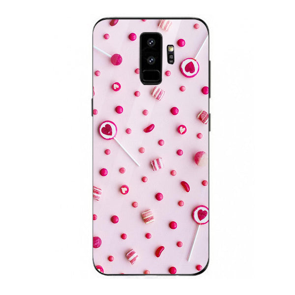Beautiful Flowers Tempered Glass Phone Case for Samsung Galaxy S9 Plus