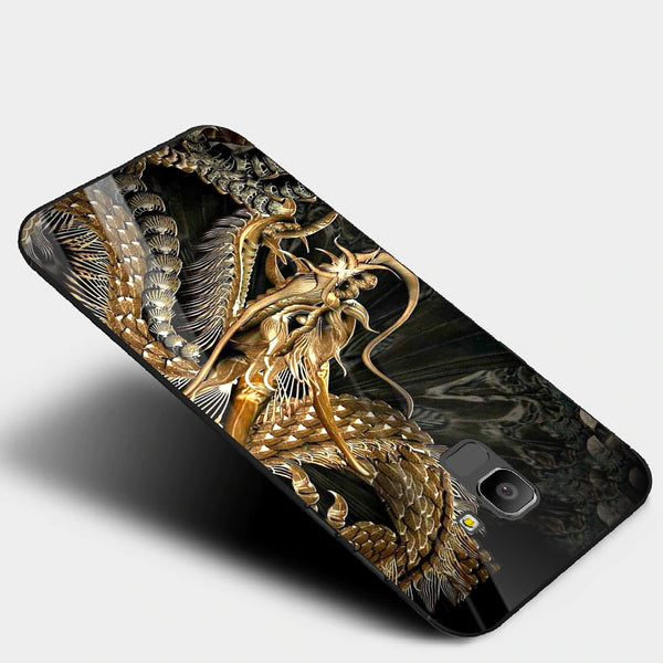 Dragon Tempered Glass Phone Case for Samsung Galaxy J6 2018