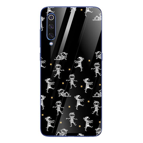 Halloween Skull Tempered Glass Phone Case for Xiaomi Mi 9 SE