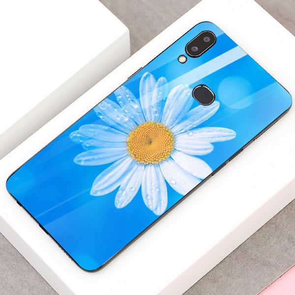 Beautiful Flowers Tempered Glass Phone Case for Samsung Galaxy A10S