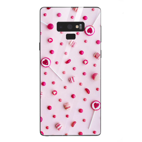 Beautiful Flowers Tempered Glass Phone Case for Samsung Galaxy Note 9