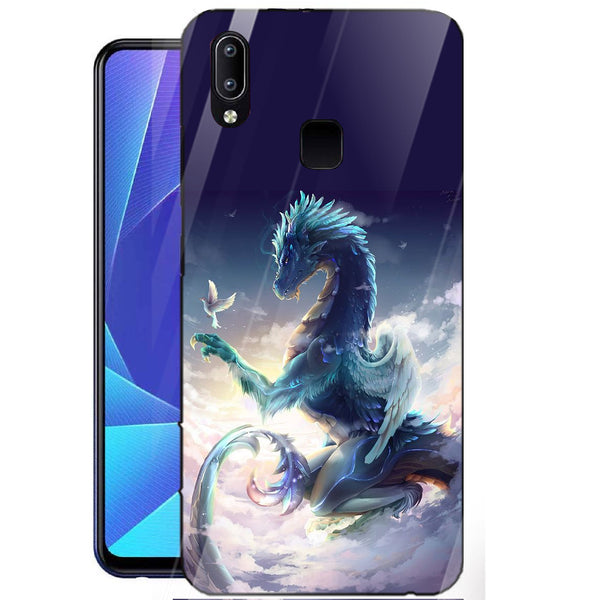 Dragon Tempered Glass Phone Case for Vivo Y91