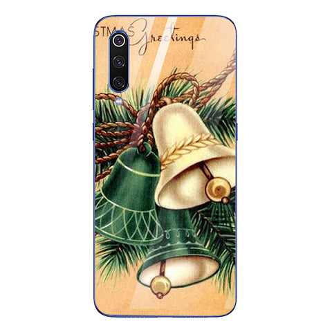 Merry Chrismas Tempered Glass Phone Case for Xiaomi Mi 9 SE