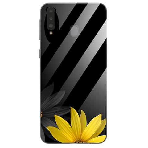 Beautiful Flowers Tempered Glass Phone Case for Samsung