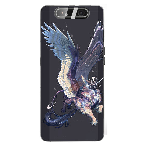 Dragon Tempered Glass Phone Case for Samsung Galaxy A80