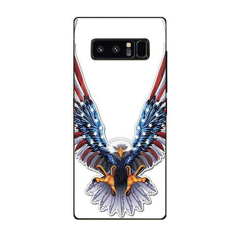 Eagle Tempered Glass Phone Case for Samsung Galaxy Note 8