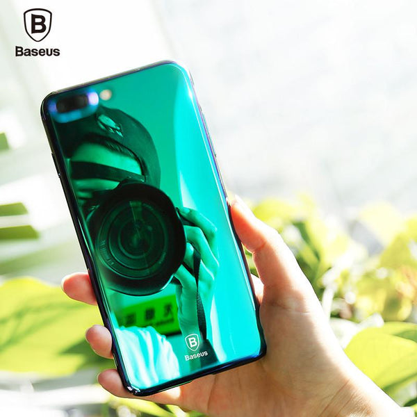 Aurora Light Phone Case For iPhone 7 7Plus Ultra Clear Mirror Plating