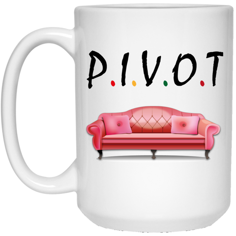 P.I.V.O.T SOFA COFFEE MUG 21504 15 oz. White Mug
