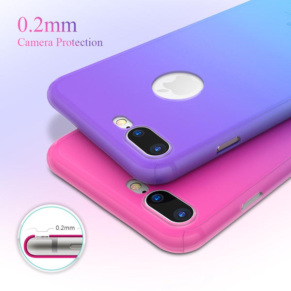 Gradient Color Protection Cover Cases