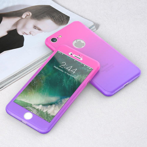 Gradient Color Protection Cover Cases