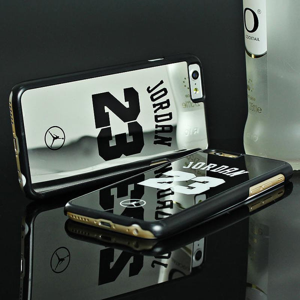 NBA Jordan Hard Plastic Mirror Phone Cases