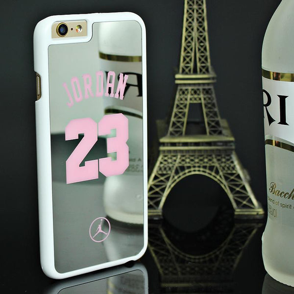 NBA Jordan Hard Plastic Mirror Phone Cases
