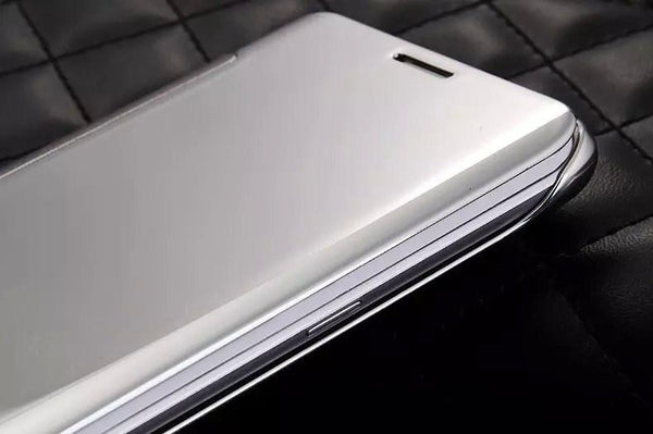 Luxury Plating Mirror Flip Leather Phone Cases Samsung