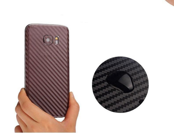 3D Carbon Fiber Full Body Back Film Sticker Case Cover Wrap Skin