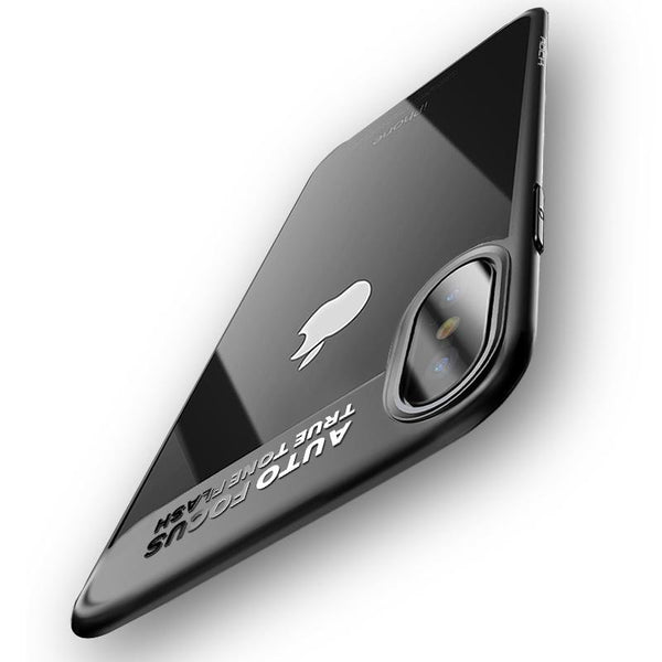 Transparent for Apple Back Cover for iPhone X