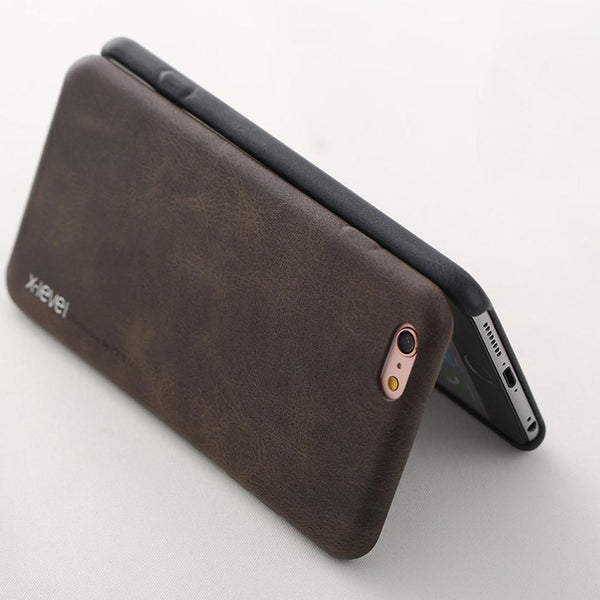 Luxury Vintage PU Leather for Iphone