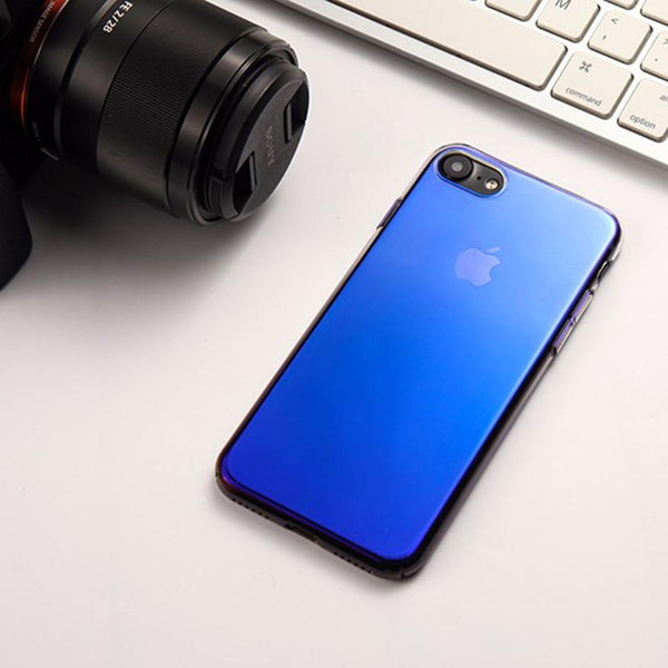 Aurora Gradient Color Transparent Case For iPhone 7/ 7 Plus