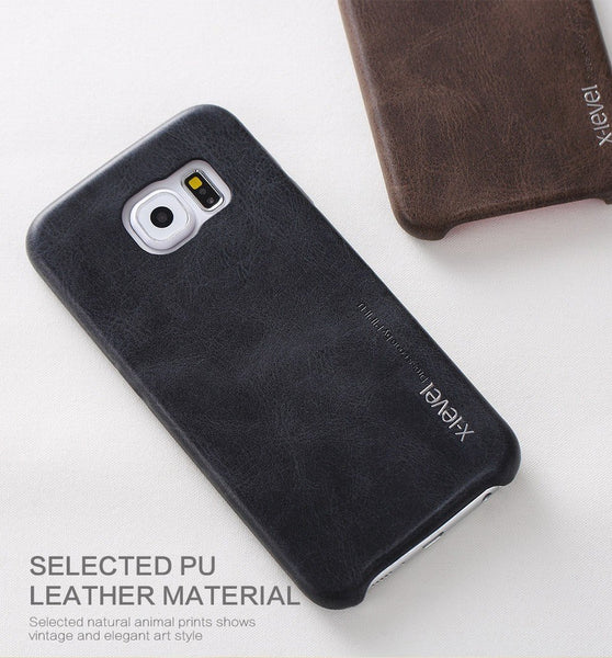 Leather Phone Case For Samsung Galaxy S6 S6 edge S6 edge plus