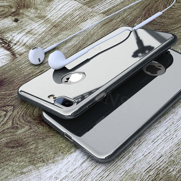 Mirror Coverage 360 Degree Full Protection Cover Case For iPhone