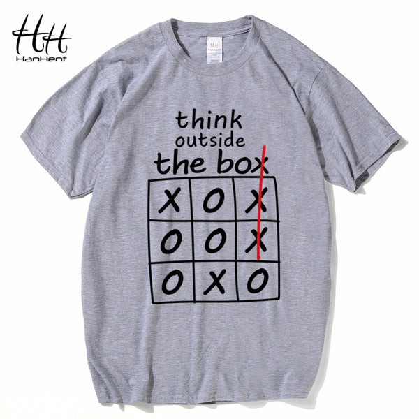 Funny Think Outside the box T-shirts for Mens
