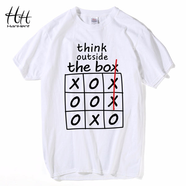 Funny Think Outside the box T-shirts for Mens