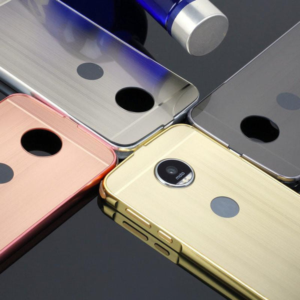Aluminum Metal Frame Case For Motorola Moto Z Play Droid