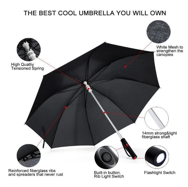LED Lightsaber Light Up Umbrella
