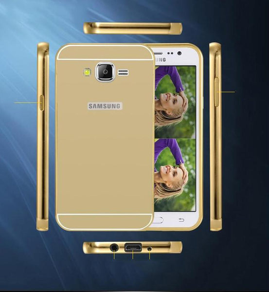 Luxury Metal Aluminum Mirror Case For Samsung Galaxy