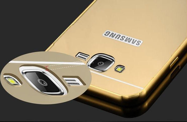 Luxury Metal Aluminum Mirror Case For Samsung Galaxy