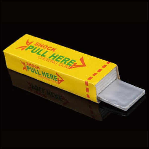 New Safety Trick Joke Toy Electric Shock Shocking Chewing Gum Funny Toy Pull Head Trick Shocking Toy Funny Gifts