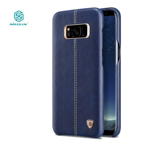 Luxury PU Leather Vintage back cover for galaxy s8 plus