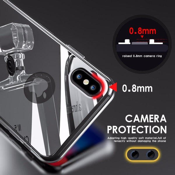 Luxury Plating Gold Mirror Case For iPhone X  7 8 Plus