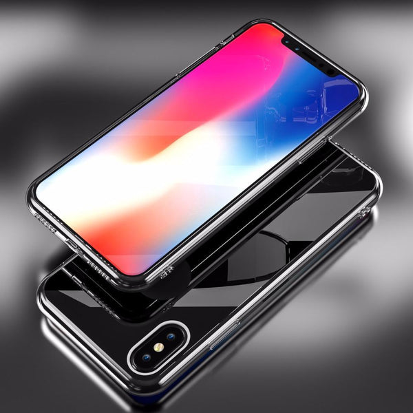 Luxury Plating Gold Mirror Case For iPhone X  7 8 Plus