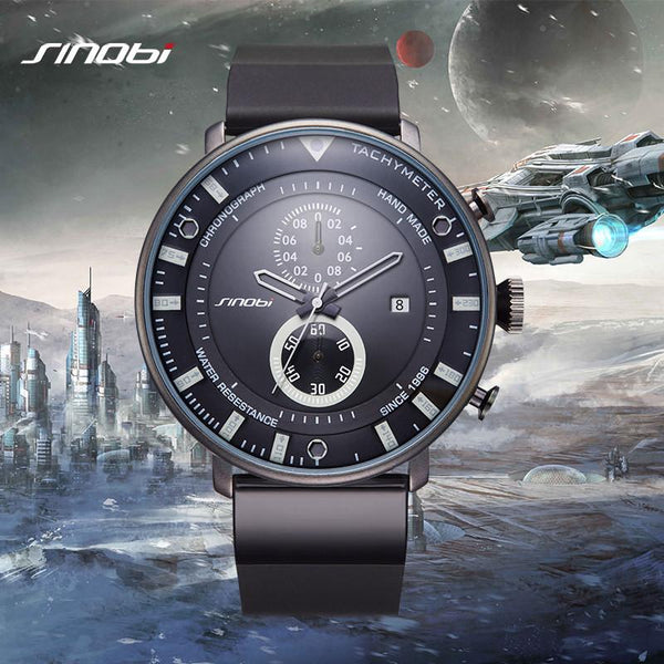 Star Wars Ultra Thin Chronograph Mens Wrist Watches